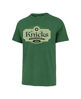 '47 Brand Men's Green New York Knicks Lucky Team Franklin T-Shirt