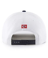 '47 Brand Men's White Kansas City Chiefs Patriotic Overhand Hitch Adjustable Hat