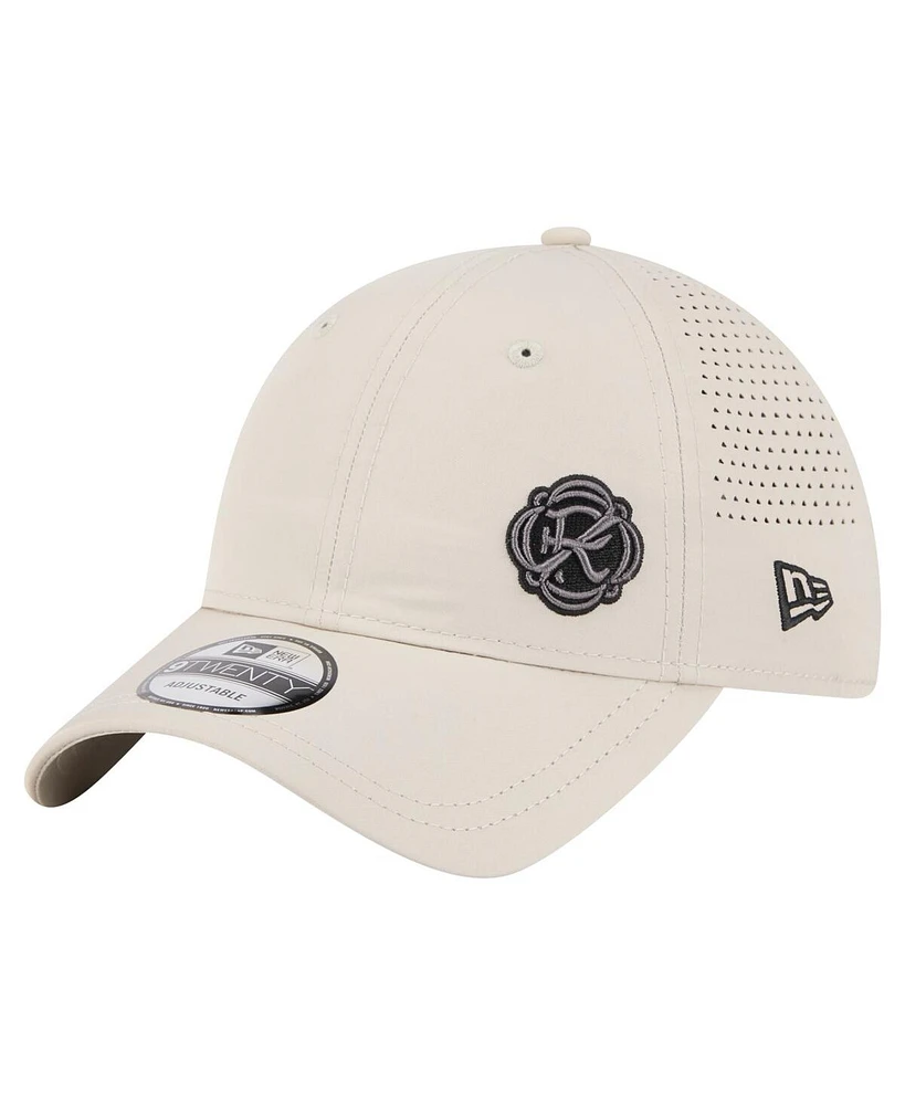 New Era Men's Tan New England Revolution Active 9TWENTY Adjustable Hat