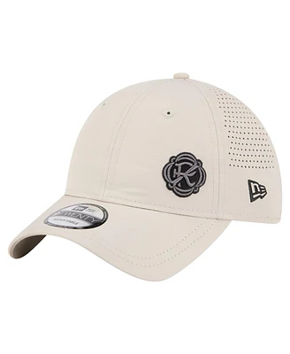 New Era Men's Tan New England Revolution Active 9TWENTY Adjustable Hat