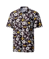 Reyn Spooner Men's Black Iowa Hawkeyes Performance Polo Shirt