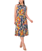 Msk Plus Sleeveless Jersey Midi Dress
