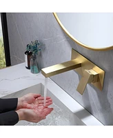 Greenspring Single-Handle Wall Mount Bathroom Faucet
