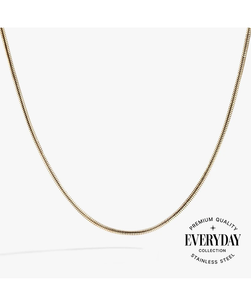 Alex and Ani Round Herringbone Charm Layering Necklace