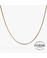 Alex and Ani Round Herringbone Charm Layering Necklace