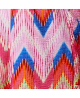 Cupshe Women's Electric Ember Chevron Jumpsuit