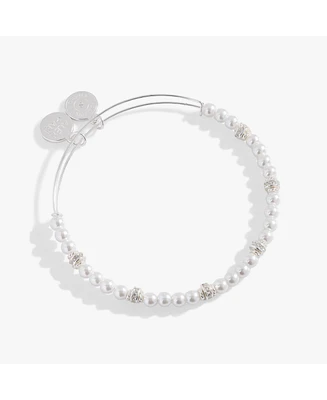 Alex and Ani Pearl Beaded Bangle Bracelet
