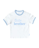 Bits & Bows Boys Little Brother Crewneck T-Shirt