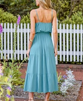Cupshe Women's Pacific Daze Maxi Beach Dress