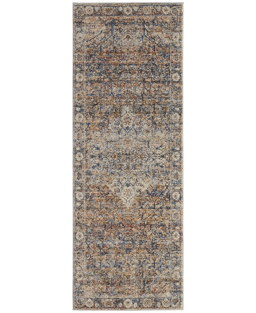 Feizy Kaia 39GMF 2'6"x12' Runner Area Rug