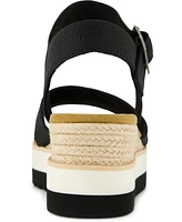 Toms Women's Louisa Open Toe Wedge Sandals