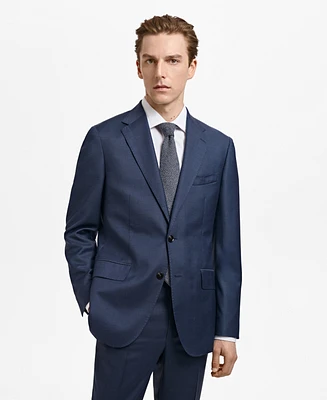 Mango Men's Venice Virgin Wool Suit Blazer
