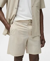 Mango Men's Water-Repellent Bermuda Shorts
