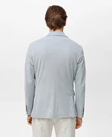 Mango Men's Verner Slim Fit Cotton Blazer