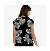 Calypsa Women's Daphne Loose Swim Top