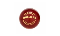 Sg Cricket Shield 20 Premium Leather Ball (Red Color)