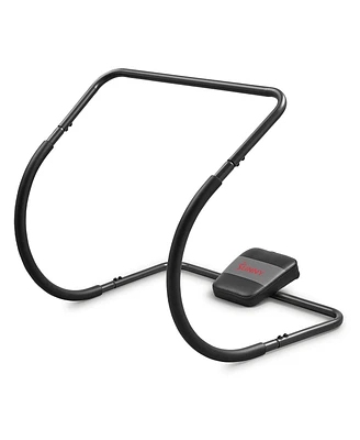 Sunny Health & Fitness Portable Ab Crunch Assisted Trainer, Assisted Core Exercise Machine for Home Gym, Abdominal Workout Equipment, Compact & Durabl