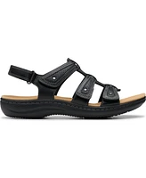 Clarks Women's Collection Laurieann Ivy Rip Tape Sandals
