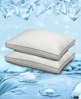 Ella Jayne Arctic Chill Super Cooling Gel Fiber Pillow, Standard/Queen