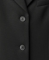 Mango Women's Straight Button Suit Blazer