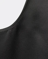 Mango Women's Wide Straps Silk Top