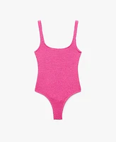 Mango Women's Textured Swimsuit