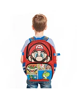 Super Mario Brothers Favorite Characters Youth 16" Sports Backpack and Gym Bag