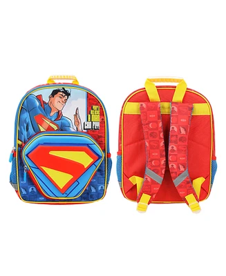 Dc Comics Superman Hero & Logo 14” Backpack