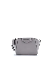 Pre-Owned Givenchy Nano Antigona Crossbody Bag Leather