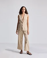 Reistor Women's Sleeveless Hemp Jacket