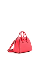 Pre-Owned Givenchy Mini Antigona Bag Leather