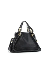 Pre-Owned Chloe Medium Paraty Top Handle Bag Leather