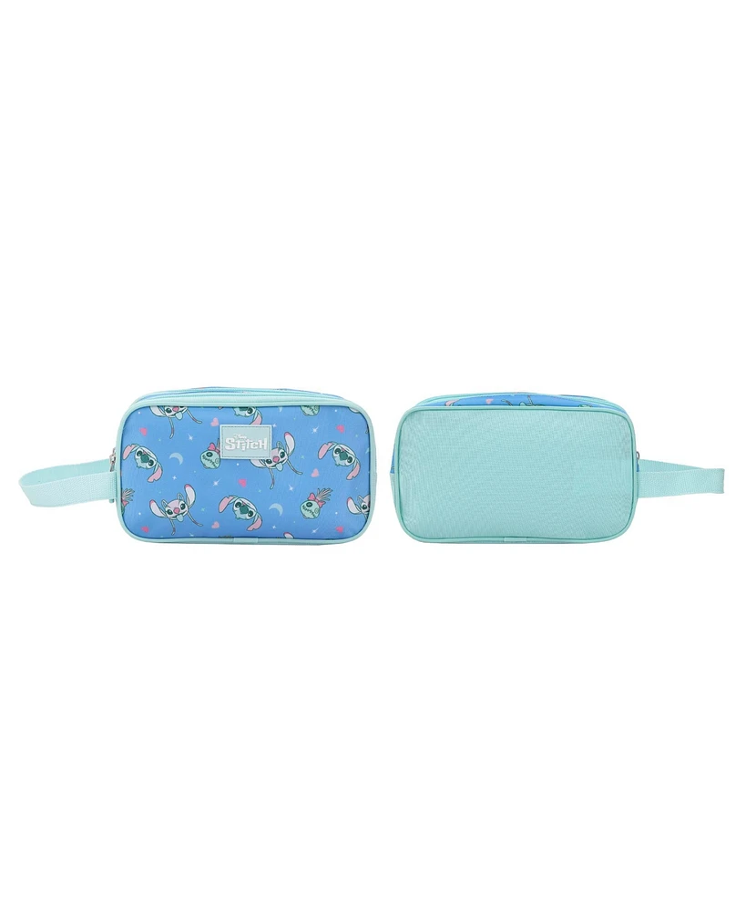 Disney's Stitch Dual-Compartment Utility Case With Webbing Pull Handle
