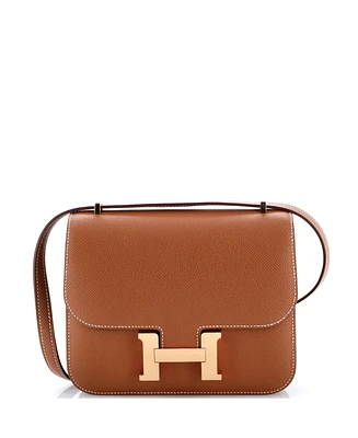 Pre-Owned Hermes 18 Constance Nm Bag Epsom