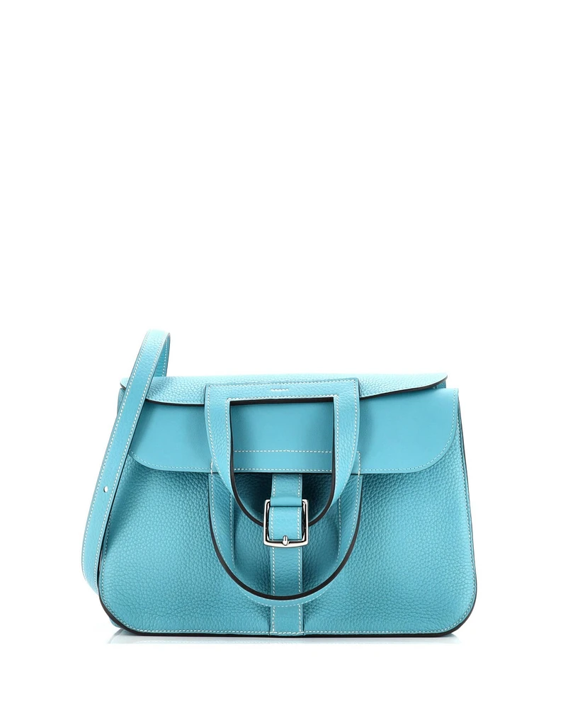 Pre-Owned Hermes 31 Halzan Bag Clemence