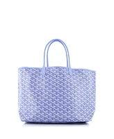 Pre-Owned Goyard Pm Saint Louis Reversible Tote Coated Canvas and Printed Canvas