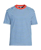 Lands' End Men's Short Sleeve Super-t Crew Relaxed Fit Tee