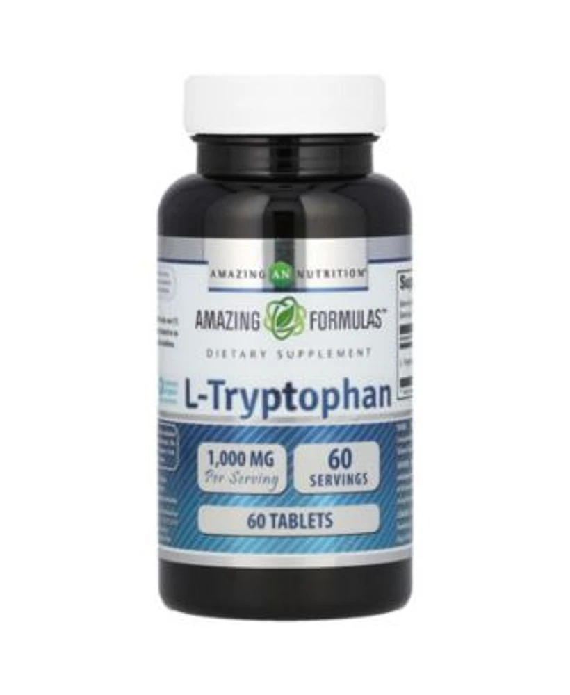 Amazing Nutrition L Tryptophan 1 000 Mg 60 Tablets