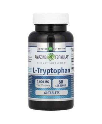 Amazing Nutrition L Tryptophan 1 000 Mg 60 Tablets