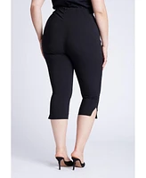 Eloquii Plus Slim Stretch Capri