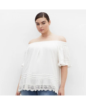 City Chic Plus Flirtini Top