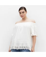 City Chic Plus Flirtini Top