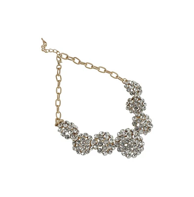 Sohi Stellar Sparkle Statement Necklace