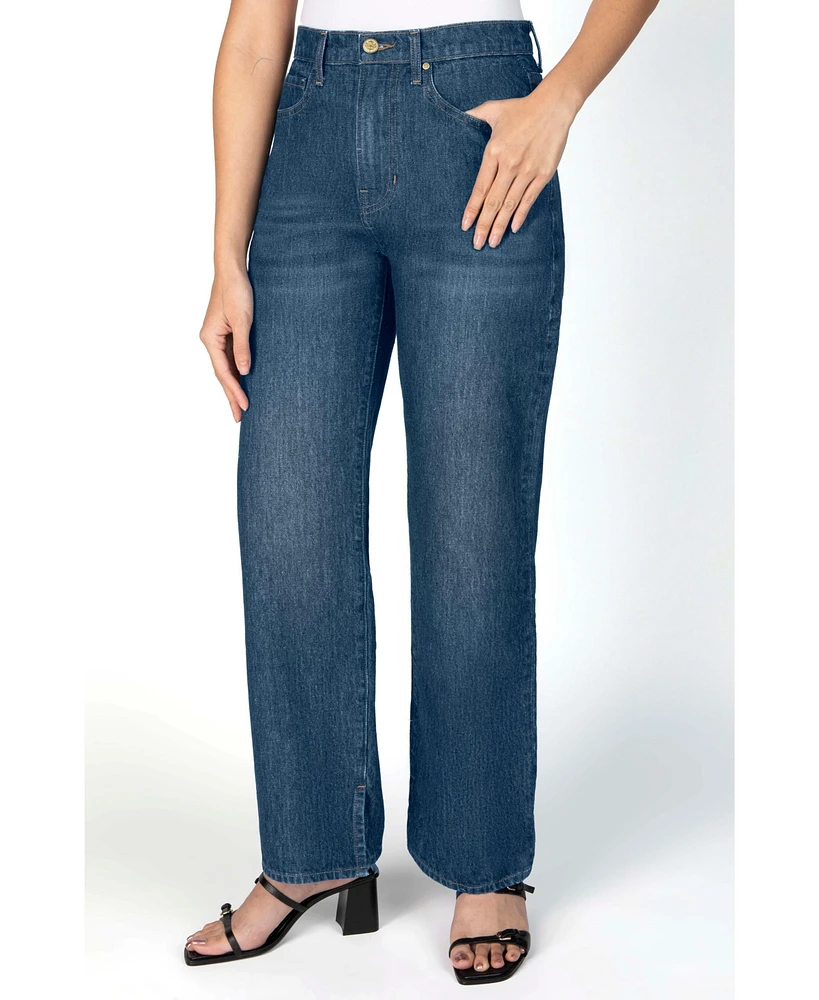 Nelle Atelier Petite The Maddy Relaxed Straight Leg Jean