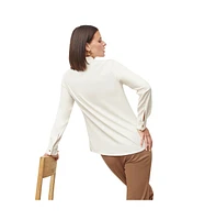 M.m.LaFleur Women's Lagarde Shirt - Eco Soft Wave