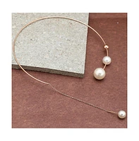 Sohi Pellet Lariat Necklace