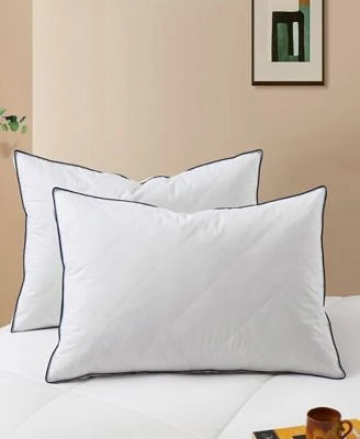 Unikome Goose Down Feather Gusset 2 Pack Pillows