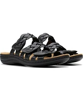 Clarks Collection Women's Laurieann Rio Slip-On Flat Sandals