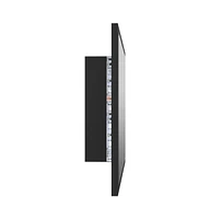 Led Bathroom Mirror Gray 23.6"x3.3"x14.6" Acrylic