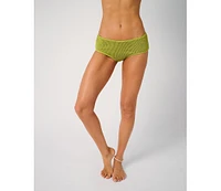 WeWoreWhat Women's Low Rise Swim Short
